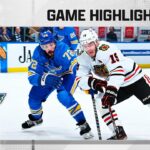 Blackhawks @ Blues 1/21 | NHL Highlights 2023