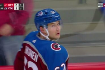 Artturi Lehkonen 1+0 vs Detroit