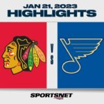 NHL Highlights | Blackhawks vs. Blues - January 21, 2023