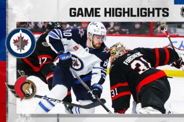 Jets @ Senators 1/21 | NHL Highlights 2023