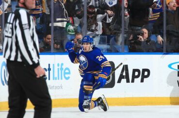 Dahlin drops a dime Josh Allen-style to Cozens for the OT winner