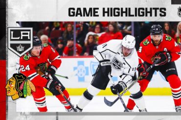 Kings @ Blackhawks 1/22 | NHL Highlights 2023