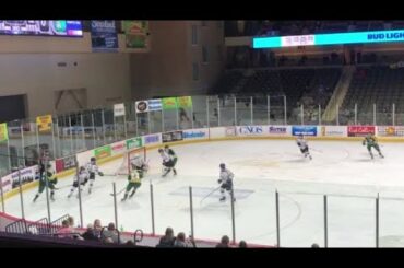 WATCH NOW: Musketeers’ Brenden Olson scores first goal of game against Tri-City