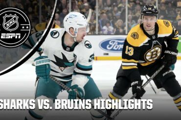 San Jose Sharks vs. Boston Bruins | Full Game Highlights