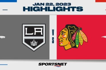 NHL Highlights | Kings vs. Blackhawks - January 22, 2023