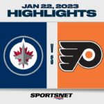 NHL Highlights | Jets vs. Flyers - January 22, 2023