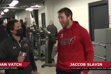 Chicago Steel Alumni Update - Carolina Hurricanes Defenseman Jaccob Slavin