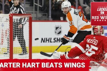 Carter Hart & the Philadelphia Flyers beat the Detroit Red Wings