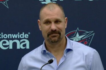 Brad Larsen calls tonight's game "a good win"