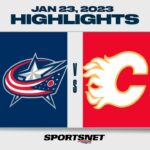 NHL Highlights | Blue Jackets vs. Flames - January 23, 2023