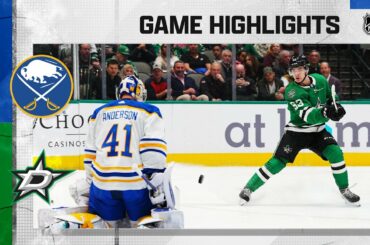 Sabres @ Stars 1/23 | NHL Highlights 2023