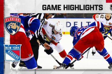 Panthers @ Rangers 1/23 | NHL Highlights 2023