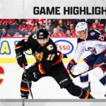 Blue Jackets @ Flames 1/23 | NHL Highlights 2023