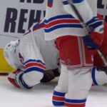 Ryan Lindgren Is Shaken Up After Hit From Mathieu Olivier