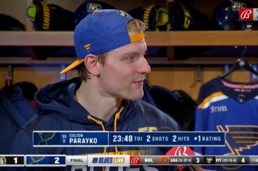 Colton Parayko on Jake Neighbours: 'He can do it all'