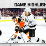 Kings @ Flyers 1/24 | NHL Highlights 2023