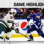 Wild @ Lightning 1/24 | NHL Highlights 2023