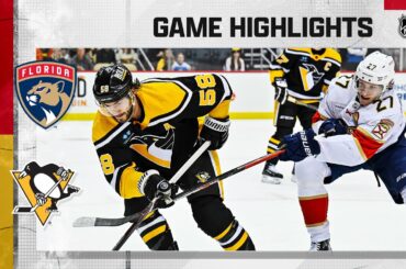 Panthers @ Penguins 1/24 | NHL Highlights 2023