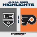 NHL Highlights | Kings vs. Flyers - January 24, 2023
