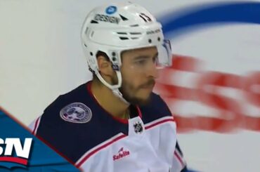 Flames Fans Shower Blue Jackets' Gaudreau With Boos In First Game Back In Calgary