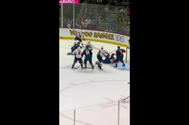 Alexandar Georgiev Save WITH HIS FACE #shorts