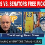 New York Islanders vs Ottawa Senators 1/25/2023 FREE NHL Picks and Prediction on Morning Steam Show