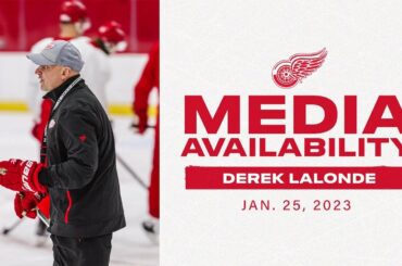 Derek Lalonde on the Red Wings Fathers and Mentors Trip