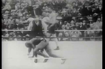 Jack Johnson vs Stanley Ketchel 16.10.1909 - World Heavyweight Championship (Highlights)