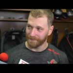 D.J. Smith, Claude Giroux, Anton Forsberg, Shane Pinto and Ridly Greig Postgame Availability Jan 25