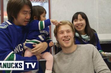 Brock Boeser Gets A Haircut (Dec. 16, 2017)