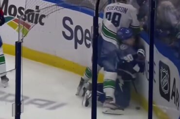 Pederson hit on Namestnikov - Have your say!