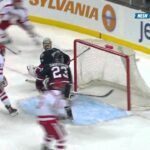 Matt Grzelcyk skates the puck up ice, sets up goal at the Beanpot 2/4/13