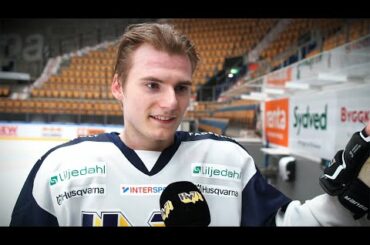 Lias Andersson om att vara tillbaka i HV71: "Det pirrade lite i kroppen"