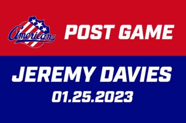 Jeremy Davies Post Game | 01.25.23