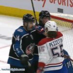 Michael Pezzetta vs Erik Gudbranson Nov 23, 2022