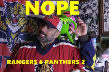 Florida Panthers Lose to NY Rangers 6-2 Bennett Hurt - Throwaway Game