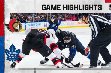 Senators @ Maple Leafs 1/27 | NHL Highlights 2023