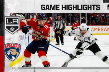 Kings @ Panthers 1/27 | NHL Highlights 2023
