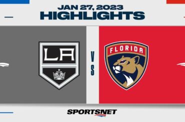 NHL Highlights | Kings vs. Panthers - January 27, 2023