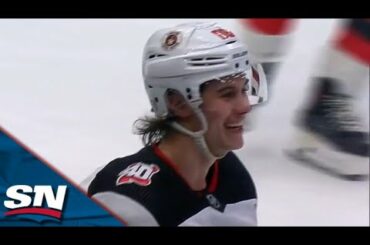 Devils' Jack Hughes Ends The Game Quickly With A 20-Second Overtime Winner