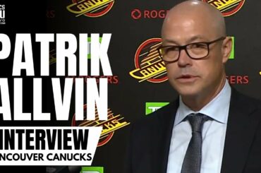 Canucks GM Patrik Allvin talks Vancouver Canucks Trade Deadline Outlookt & Ilya Mikheyev Shut Down