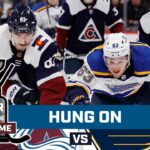 Colorado Avalanche hang on to scrape by St. Louis Blues on final game before ASG break