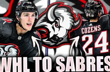 FROM THE WHL TO BUFFALO: DYLAN COZENS & PEYTON KREBS (Sabres Top Prospects NHL News & Rumours Today)
