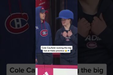 COLE CAUFIELD ROCKING THE BIG HAT 😂🧢