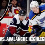 St. Louis Blues vs. Colorado Avalanche | Full Game Highlights