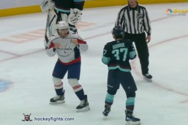 T J  Oshie vs Yanni Gourde Dec 1, 2022