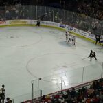 Alex Belzile of the Laval Rocket scores his 2nd goal of the game vs. the Cleveland Monsters 1/14/23