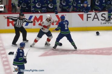 Radko Gudas vs J T  Miller Dec 1, 2022