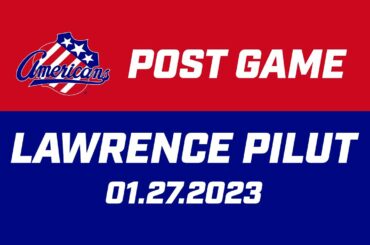 Lawrence Pilut Post Game | 01.27.23