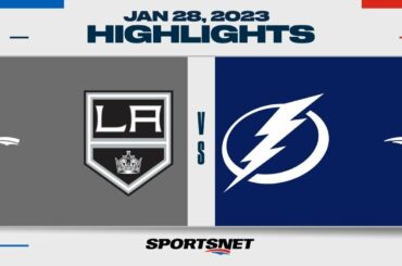 NHL Highlights | Kings vs. Lightning - January 28, 2023